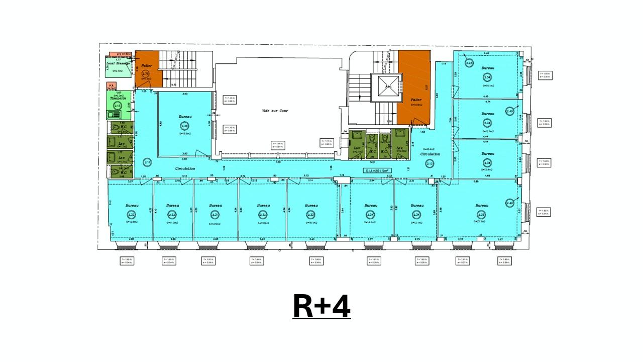 Bureau Paris 1571m² Location bureau Paris OLBUR2530496 17